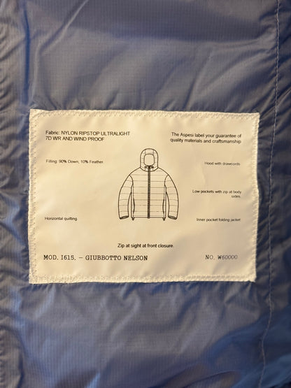 Nelson Down Hooded Jacket - Sky Blue