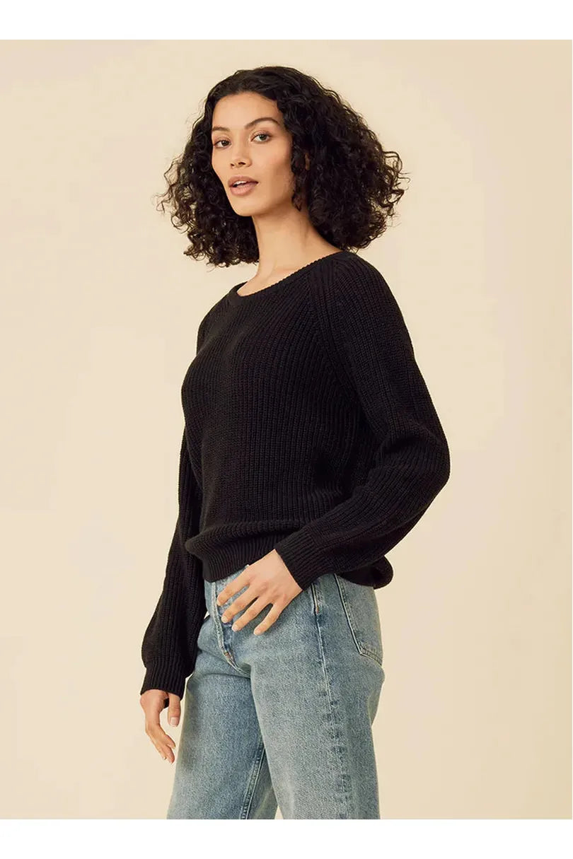 Raleigh Pullover - Black - DUNE + SALT