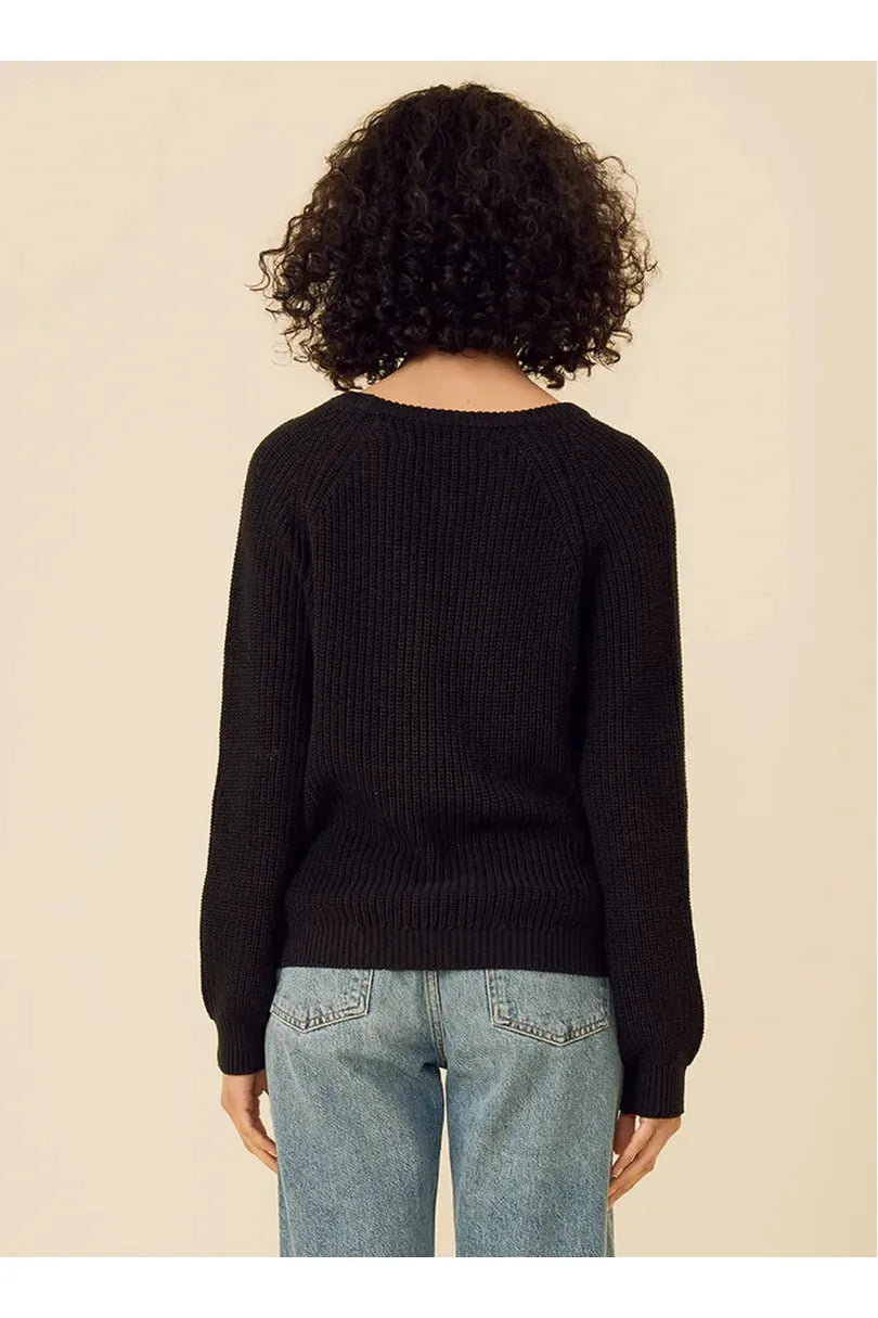 Raleigh Pullover - Black - DUNE + SALT