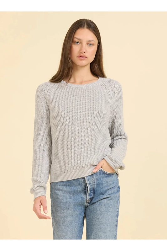 Raleigh Pullover - Heather Grey - DUNE + SALT