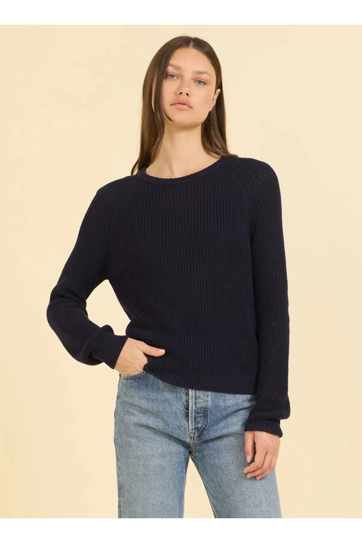 Raleigh Pullover - Navy - DUNE + SALT