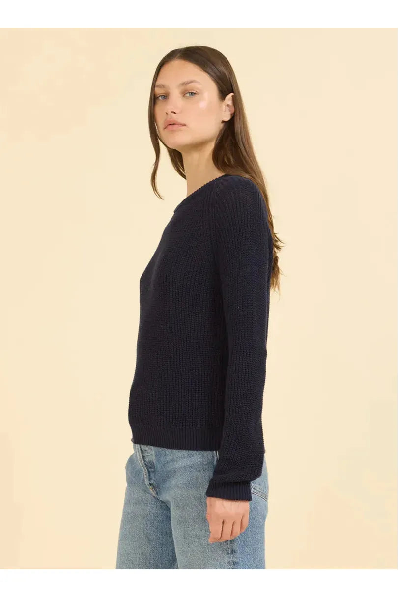 Raleigh Pullover - Navy - DUNE + SALT