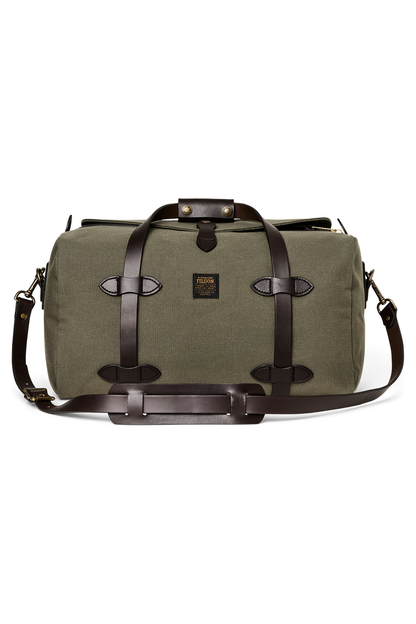 Small Rugged Twill Duffle - Otter Green - DUNE + SALT