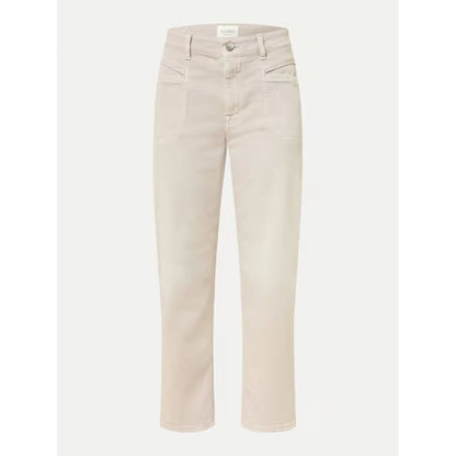 Mira-X Comfort Stretch Straight Jean - Clay Beige - DUNE + SALT