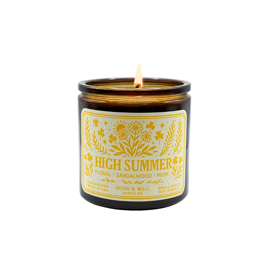 High Summer Soy Candle / Folk & Flame Summer
