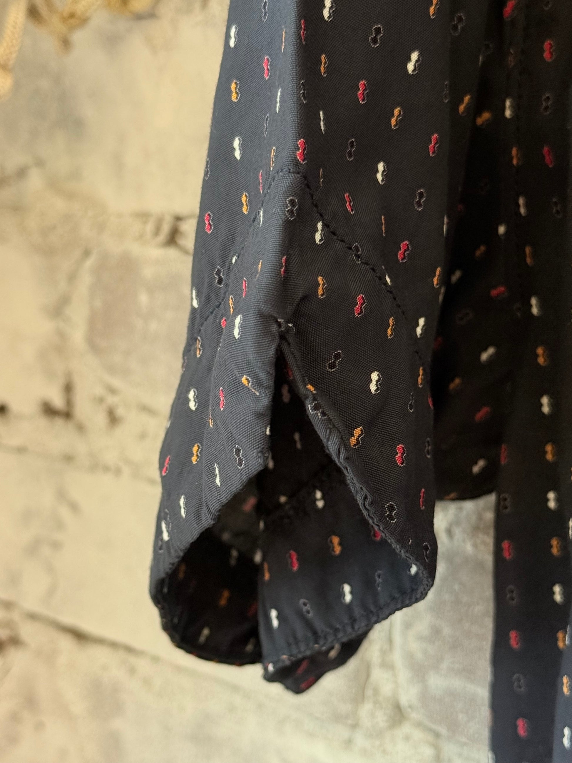Jove 50's Shirt - Navy - DUNE + SALT
