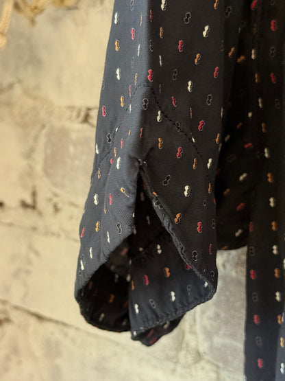 Jove 50's Shirt - Navy - DUNE + SALT
