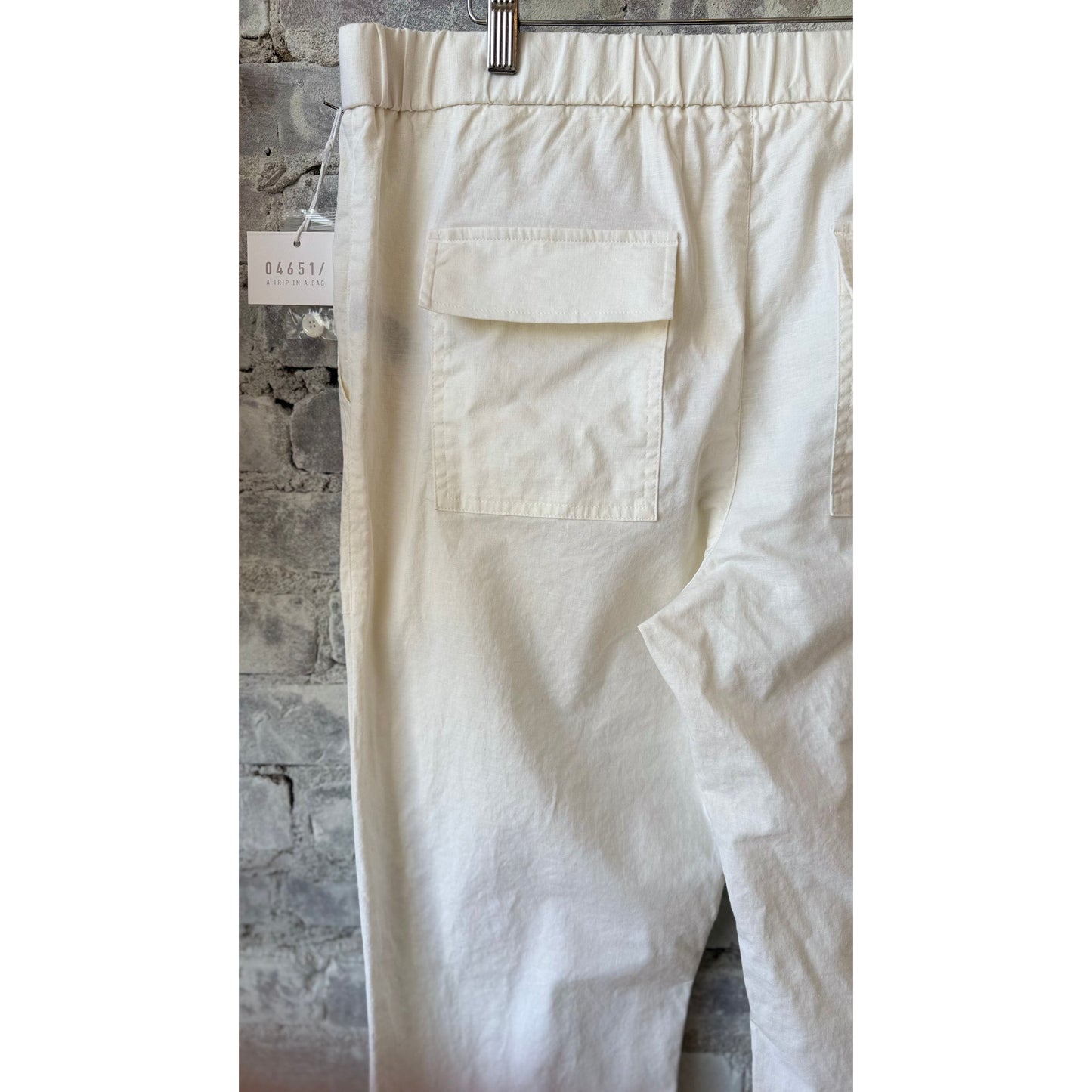 Lico Workwear Pant - White - DUNE + SALT