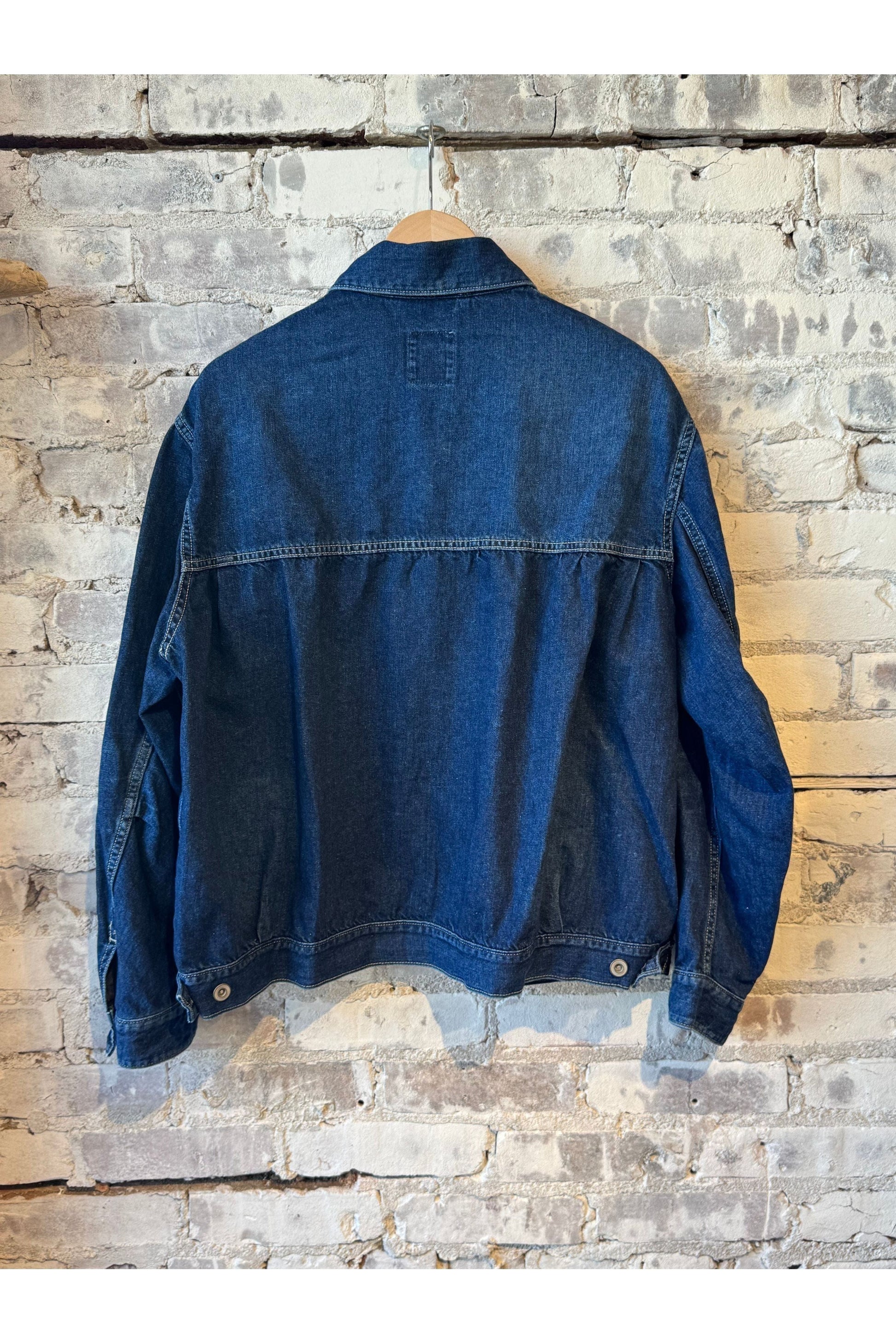 CO/LI Denim Short Jacket - Indigo Blue - DUNE + SALT