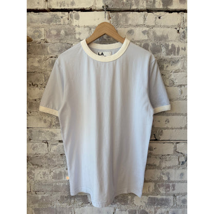 Meneres T-Shirt - Pale Blue/White - DUNE + SALT