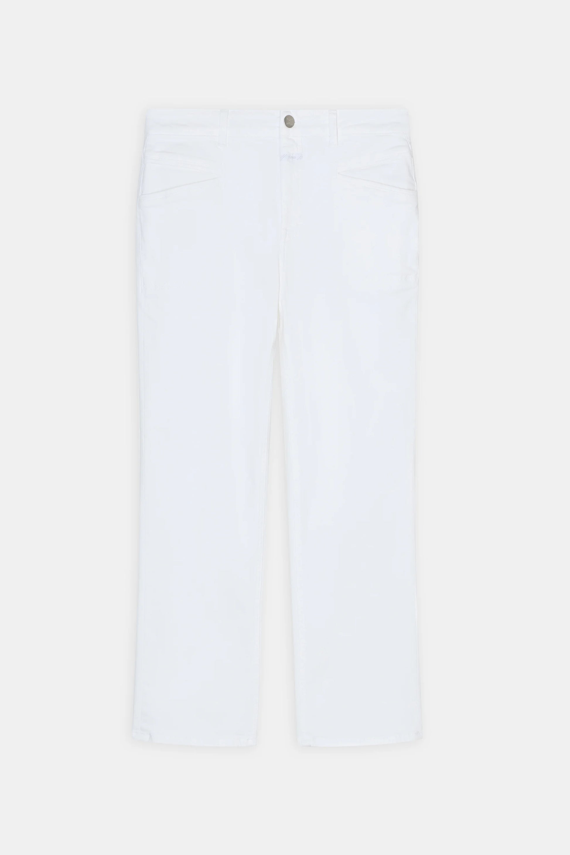 Closed Women's Mira-X Straight Jean – White Dark Gray