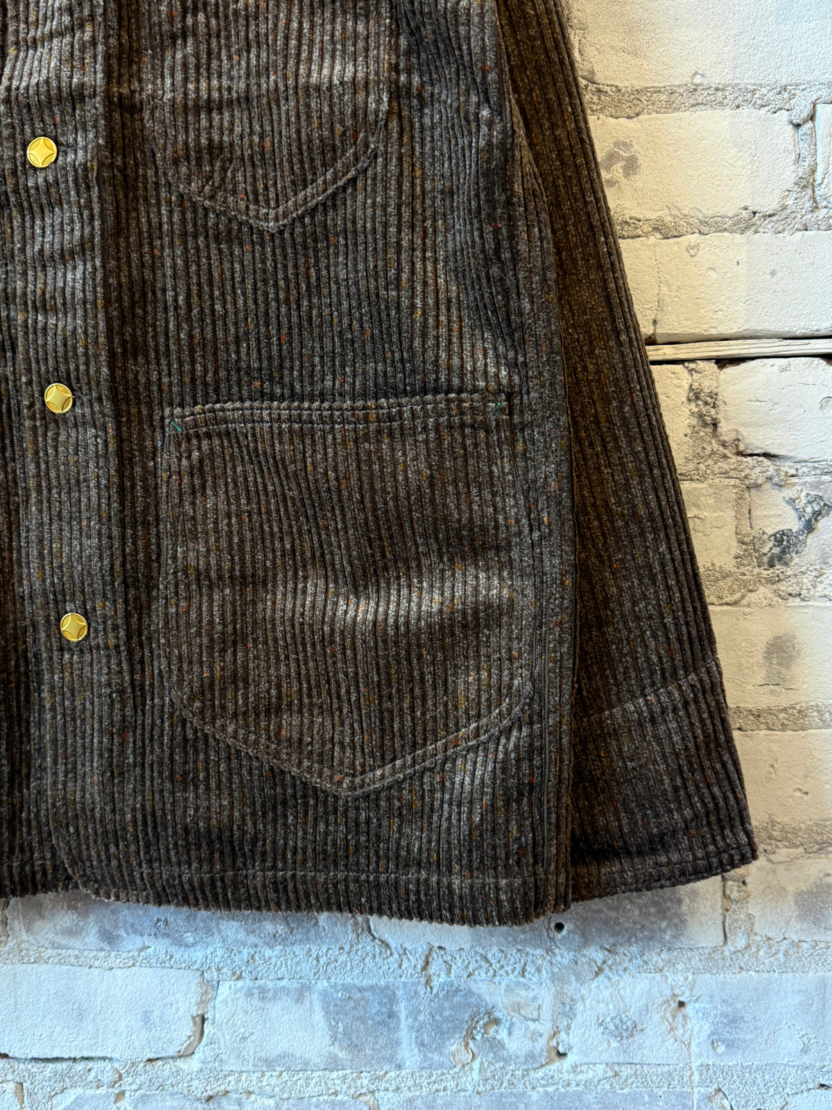 Donegal Corduroy Barn Jacket - Rustic Brown