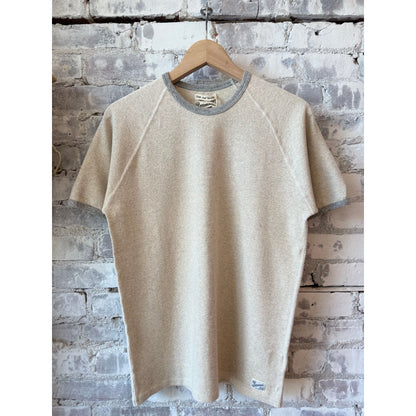 Kepani Raffy Crew Neck SS Sweatshirt - Oatmeal Gray