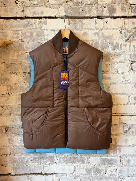 Big Rock Candy Mountaineering Minarets Vest - Cappuccino Dark Olive Green