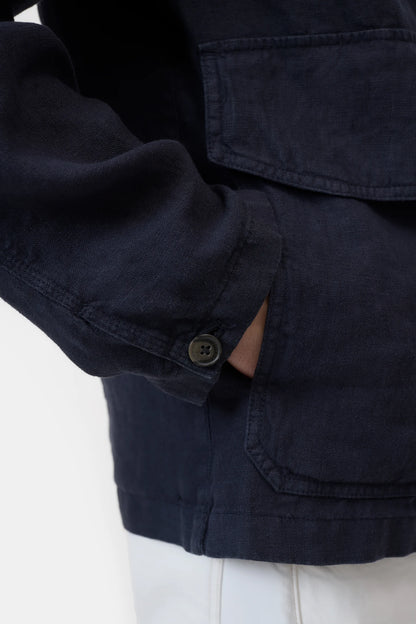 Closed Men's Cargo Jacket - Magma Black Black