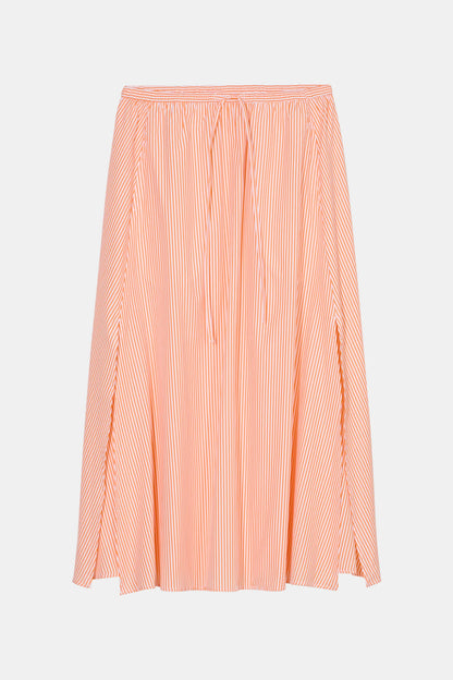 Closed Women's Gathered Cotton Skirt – Spice Orange Light Pink
