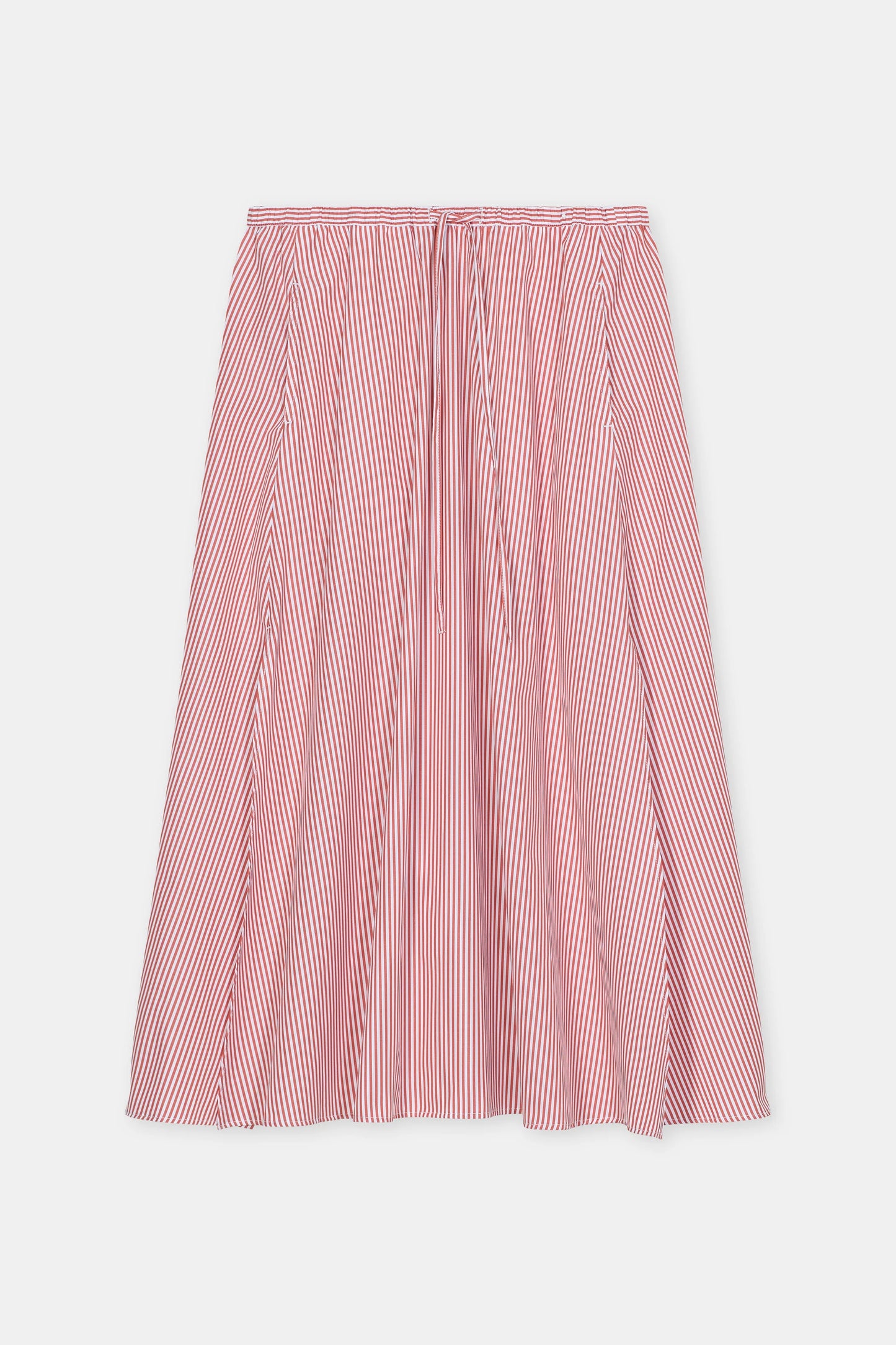 Closed Women's Gathered Cotton Skirt – Brick Red Tan