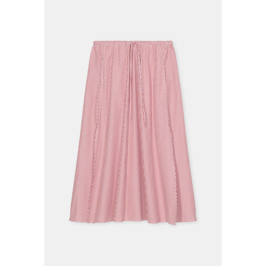 Closed Women's Gathered Cotton Skirt – Brick Red Tan
