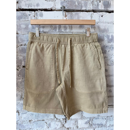 Tyler Washed Utility Short - Chinchilla - DUNE + SALT