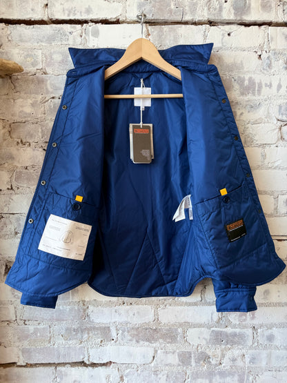 Padded Nylon Overshirt - Light Blue - DUNE + SALT