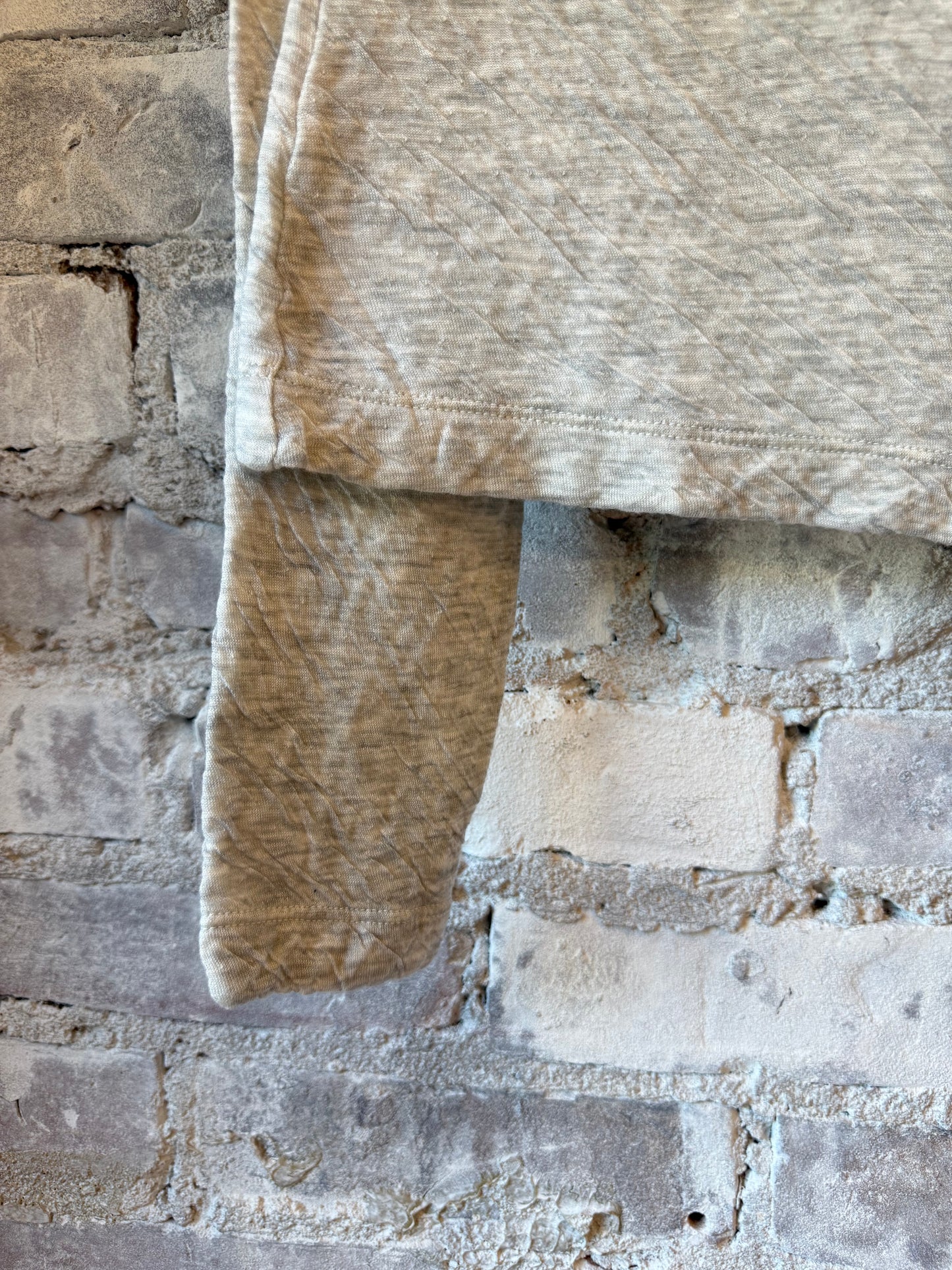 Melange Double-Face Cardigan - Heather Grey