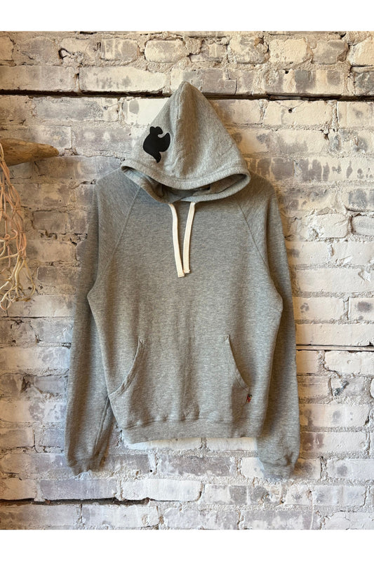 BASICGOODNESS Light-Terry/Fluff Hoodie - Heatheryumm
