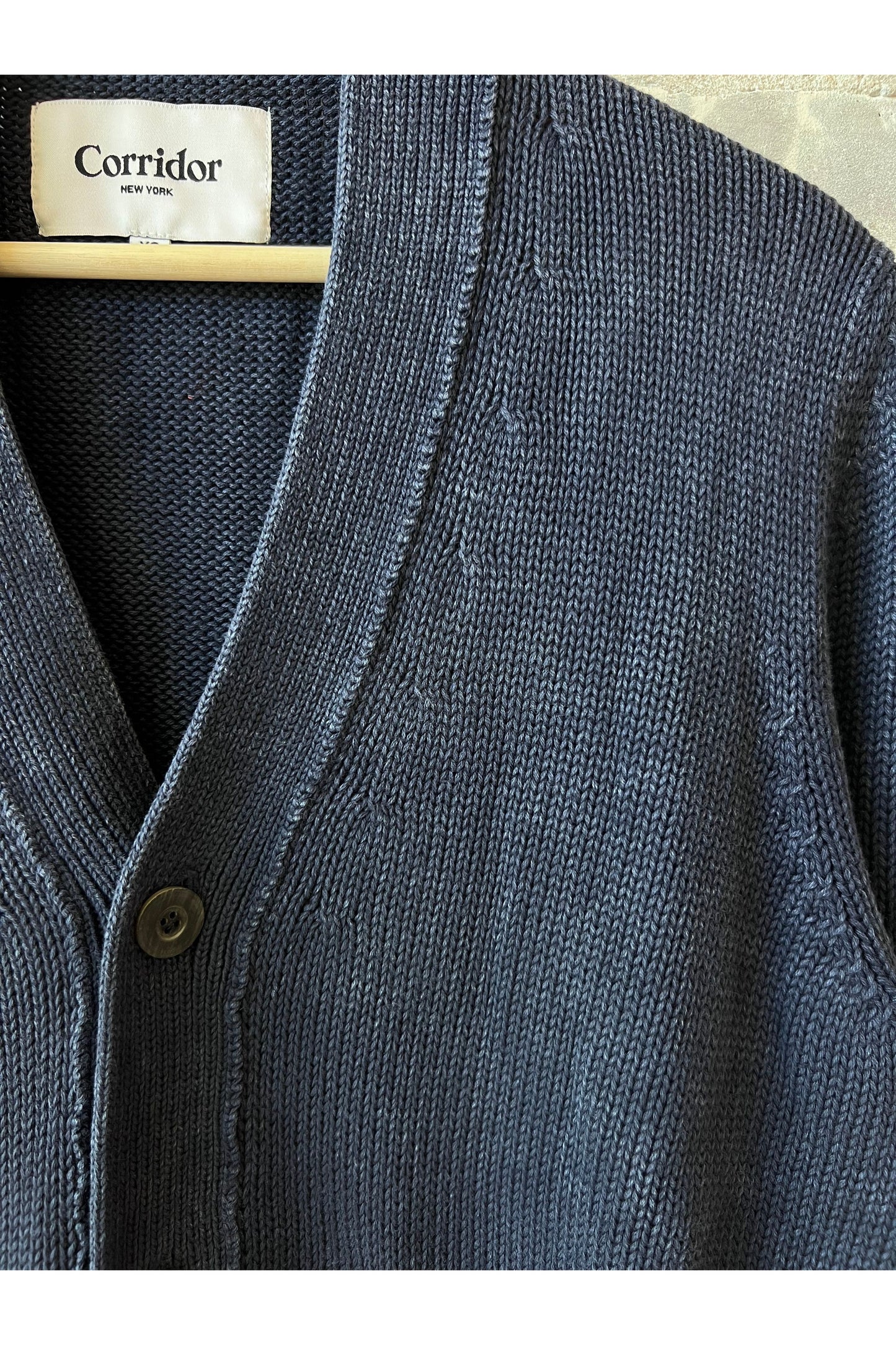 Acid Wash Cardigan - Midnight - DUNE + SALT