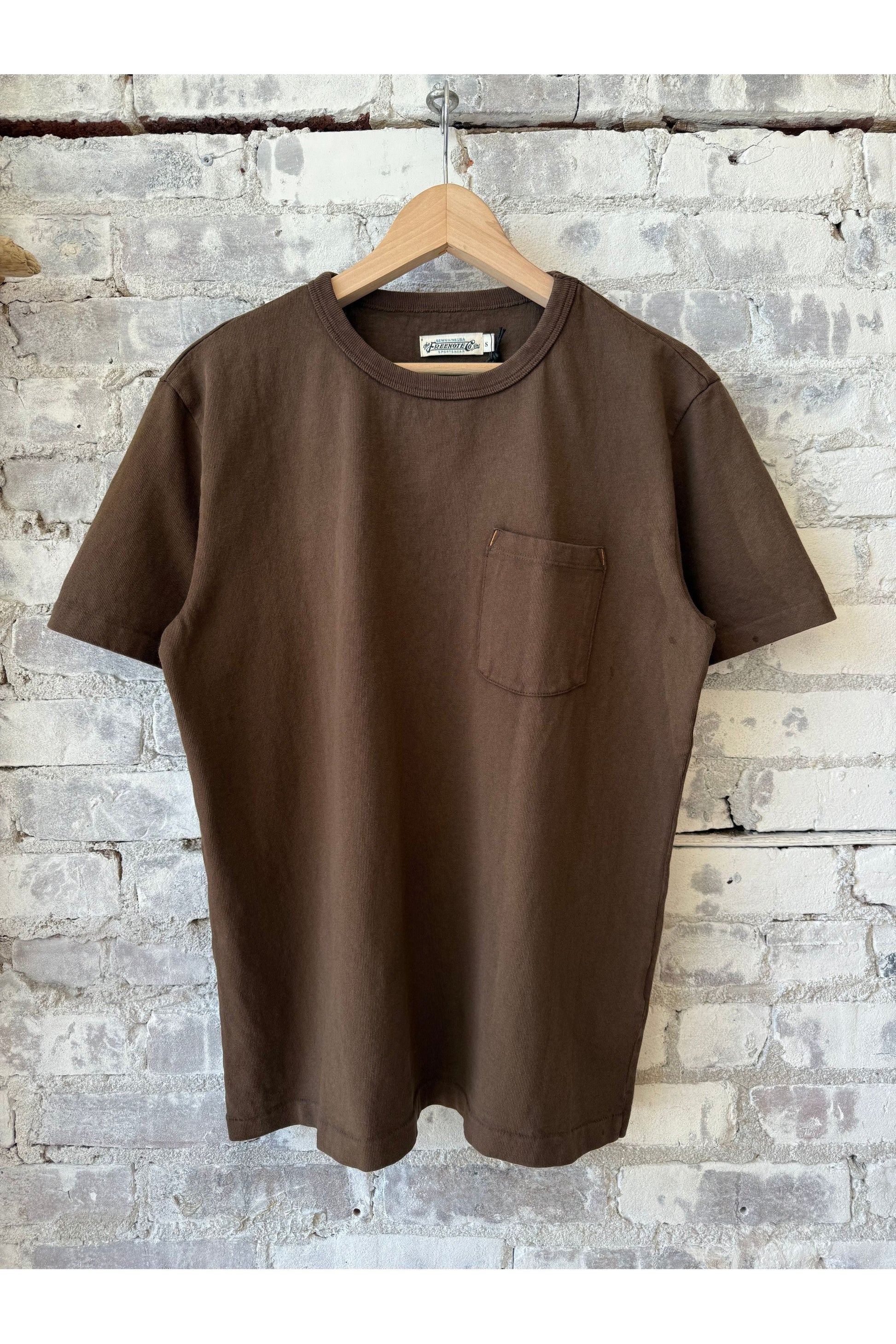 13 Ounce Pocket T-Shirt - Chocolate - DUNE + SALT