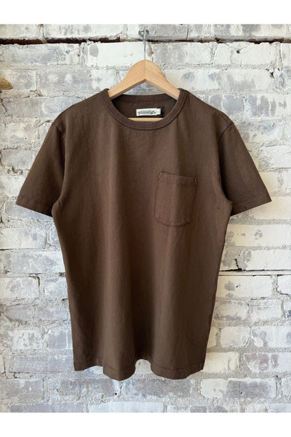 13 Ounce Pocket T-Shirt - Chocolate - DUNE + SALT