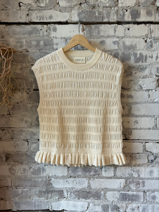 Tessa Top - Ivory