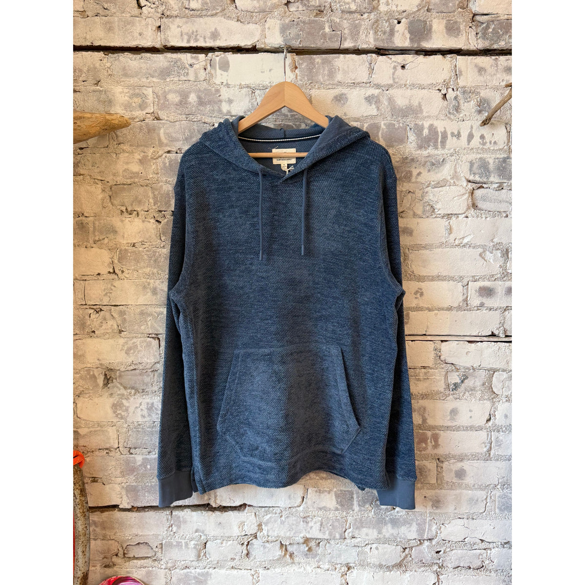 Surfside Supply Dave Chenille Hoodie - China Blue Gray