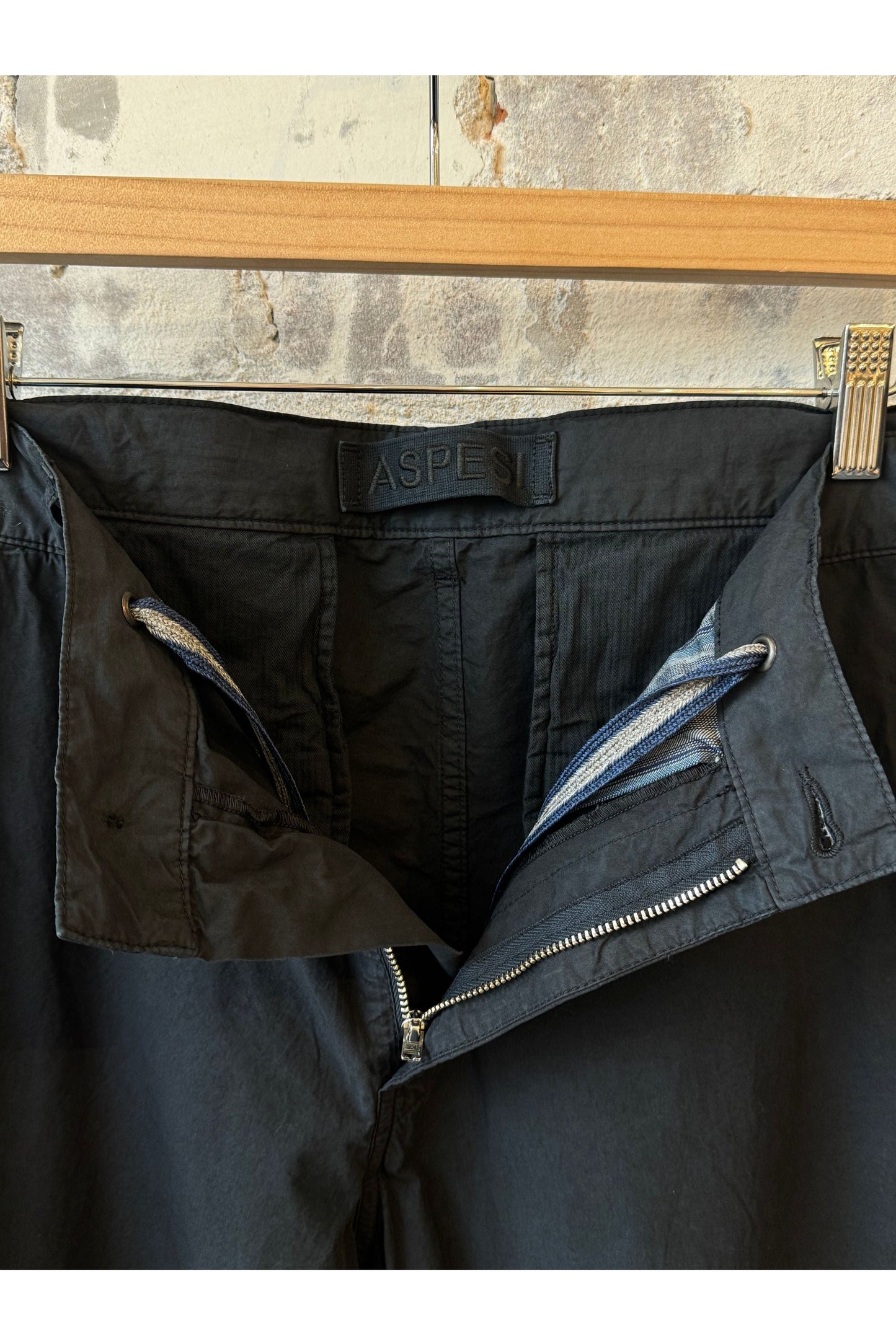 Cotton Poplin Chino - Navy - DUNE + SALT