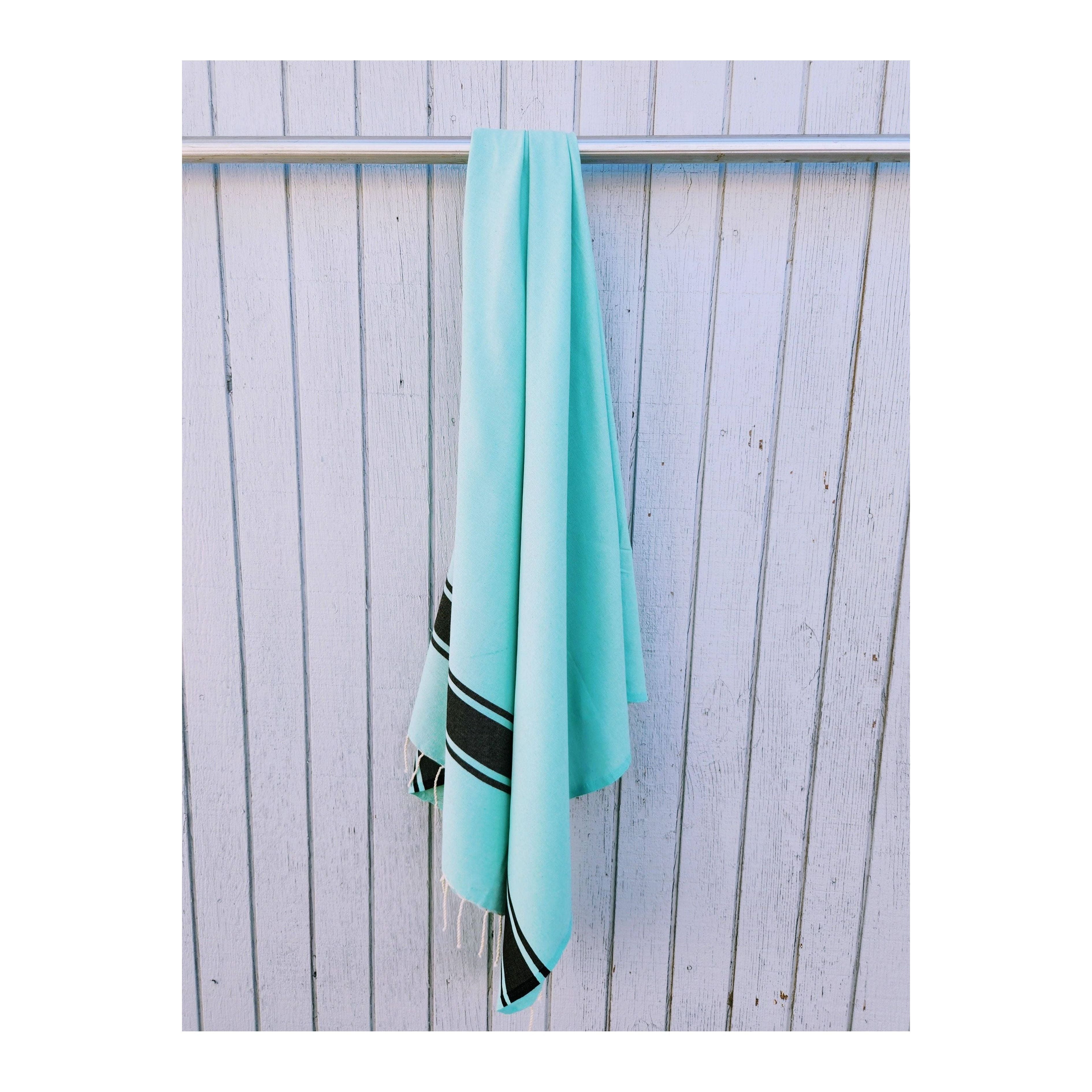 DUNE + SALT Turkish Beach Towel Sarong - Thumbnail 2