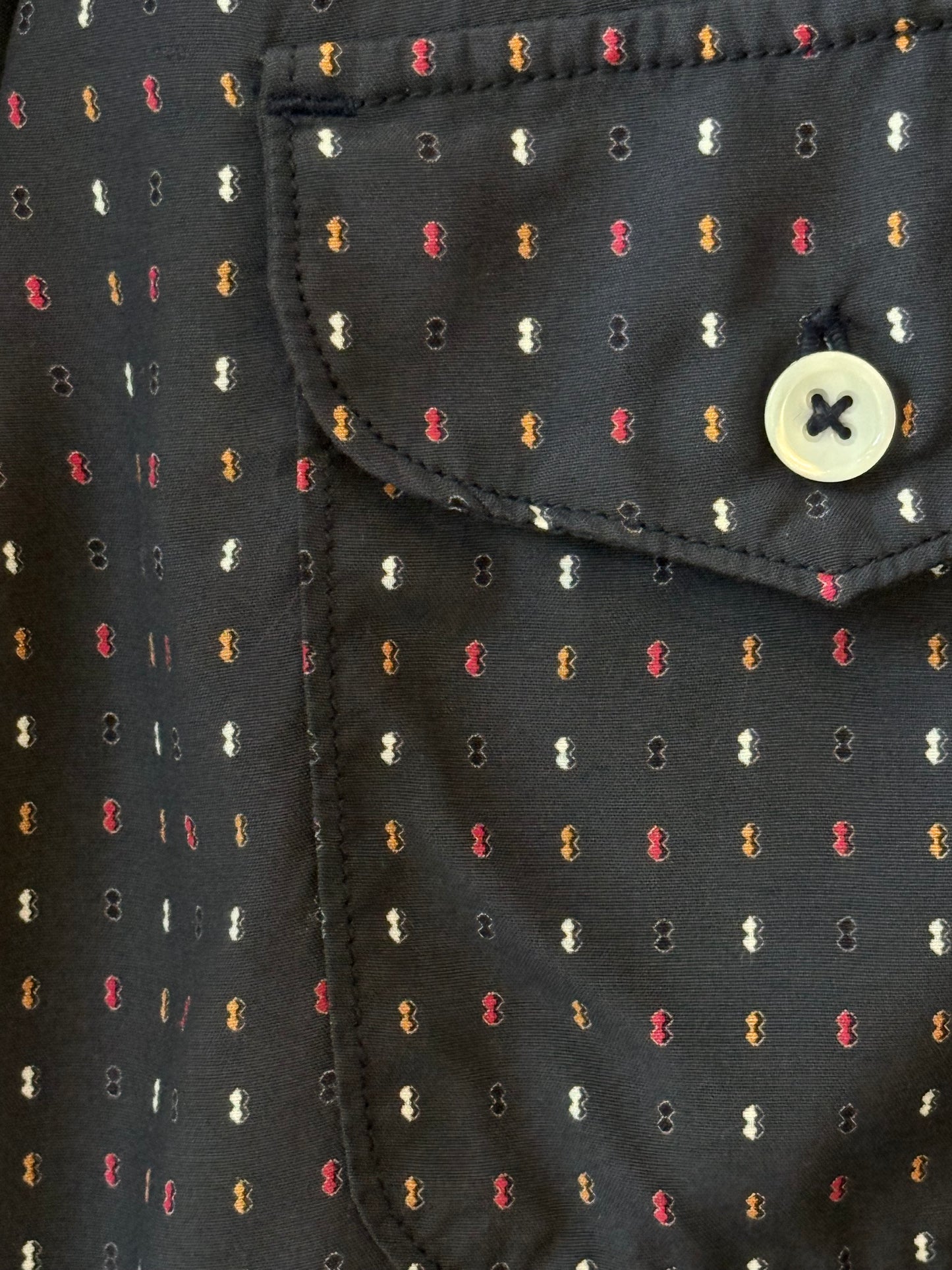 Jove 50's Shirt - Navy - DUNE + SALT