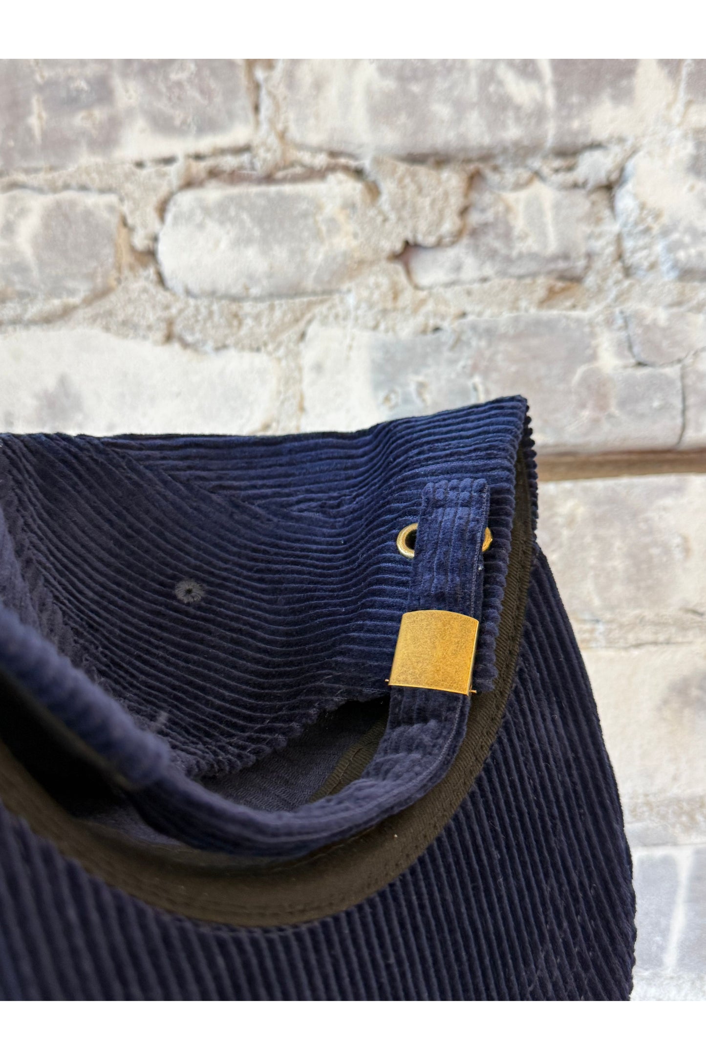 "SL" Patch Letterman Floppy Cord Hat - Assorted Colors