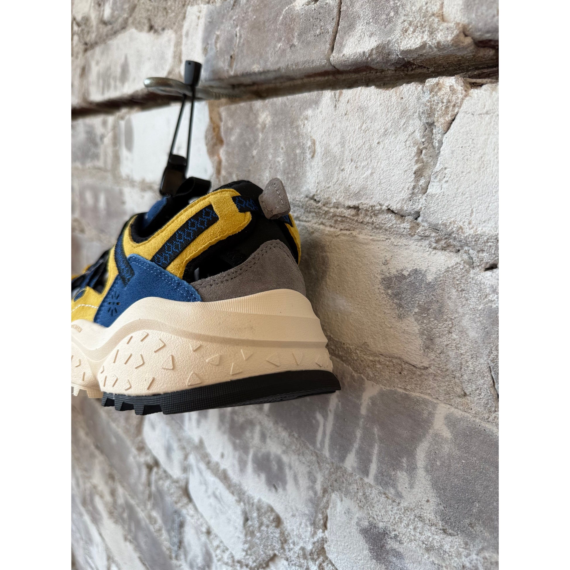Kazana Men's Sandal/Sneaker - Beige/Yellow/Navy - DUNE + SALT