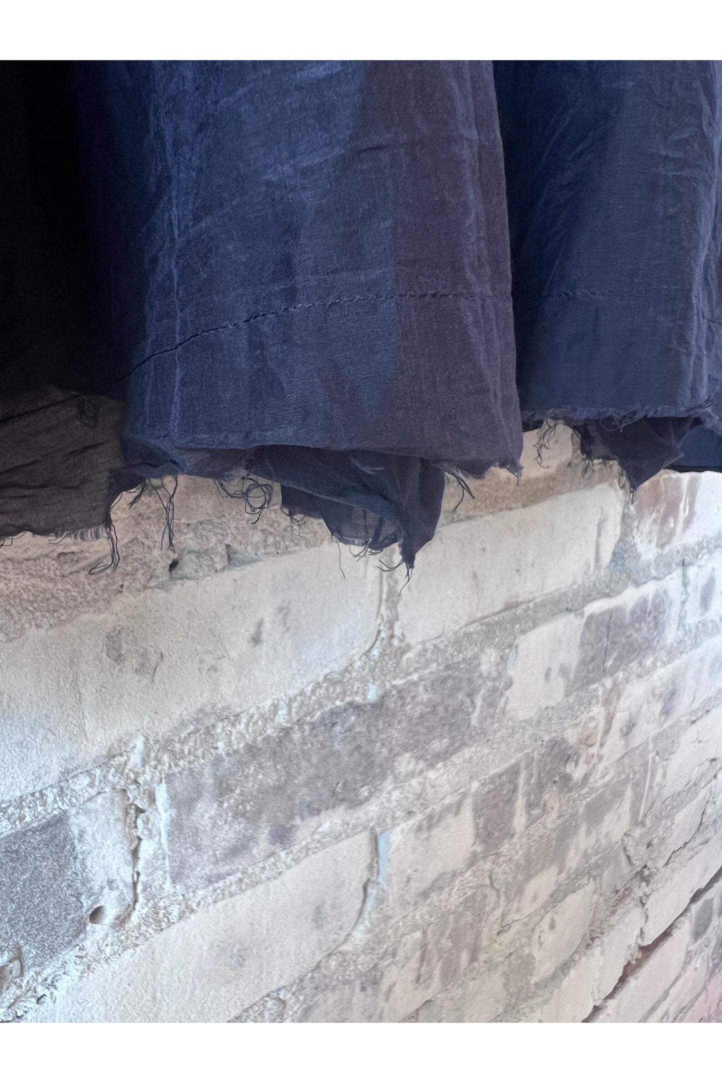 Botanical Dye Blouse - Navy - DUNE + SALT