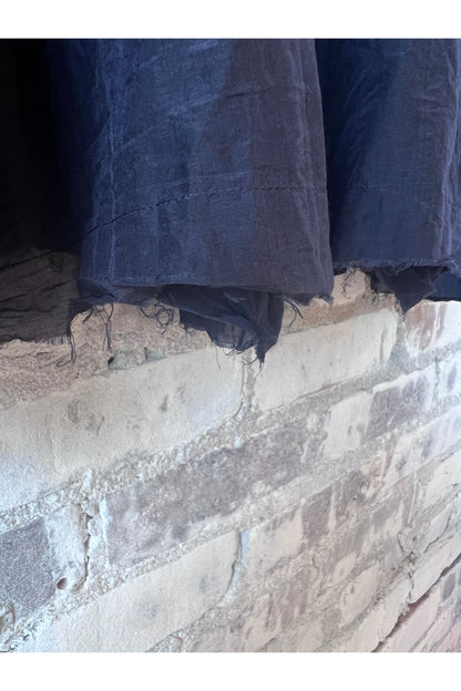 Botanical Dye Blouse - Navy - DUNE + SALT