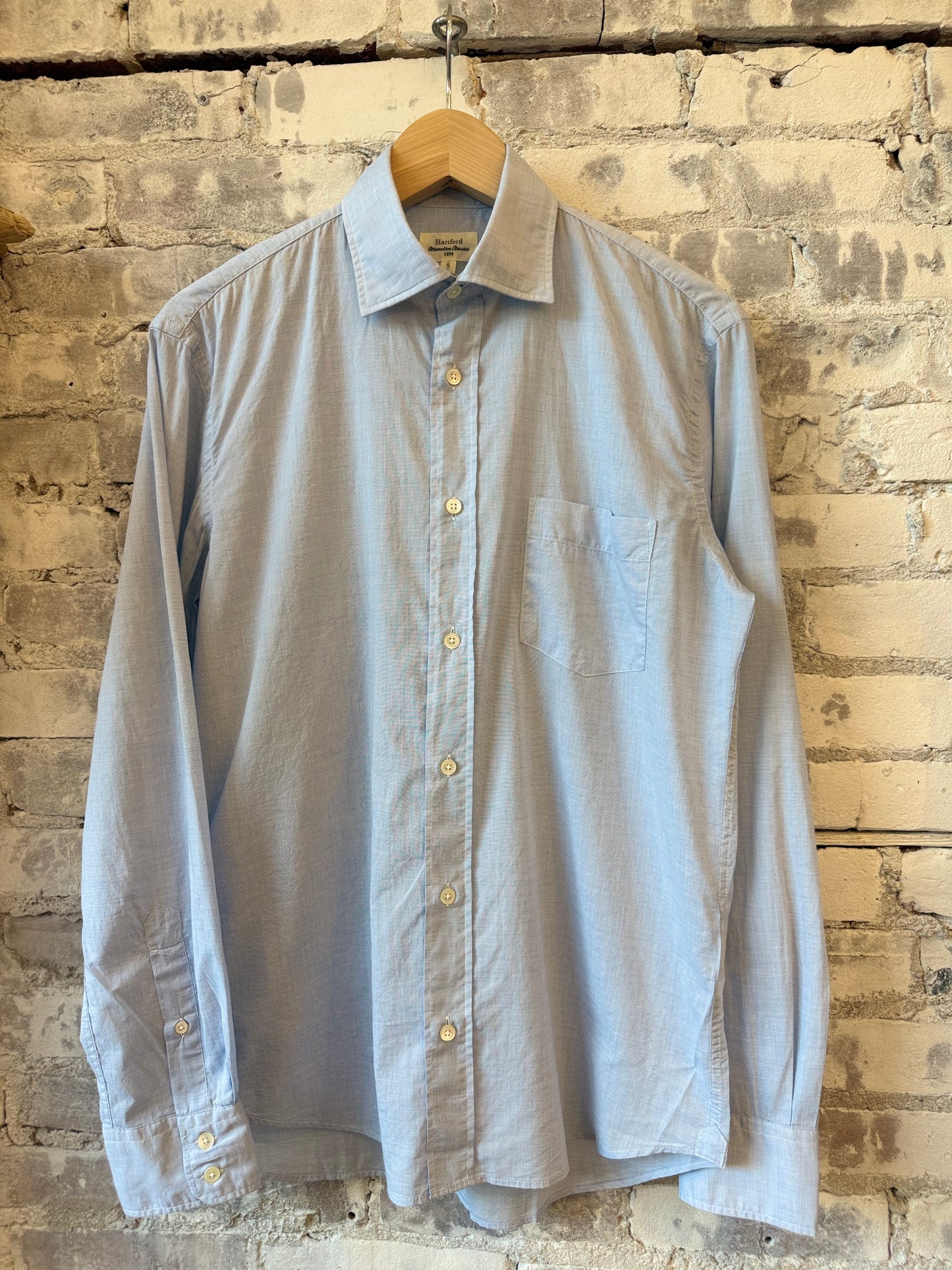 Paul End-On-End Shirt - Blue
