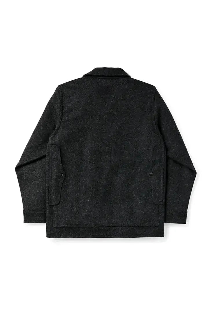 Mackinaw Wool Cruiser Jacket - Black - DUNE + SALT