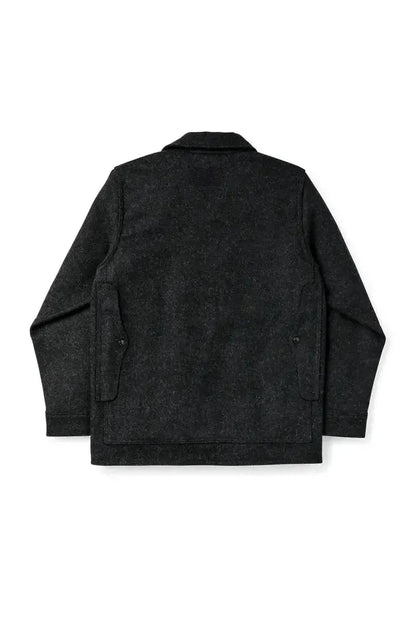Mackinaw Wool Cruiser Jacket - Black - DUNE + SALT