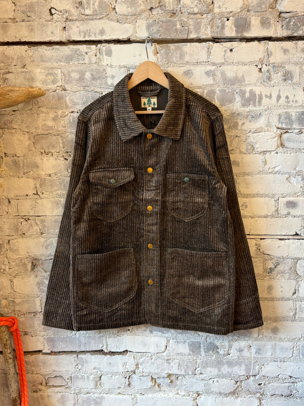 Donegal Corduroy Barn Jacket - Rustic Brown