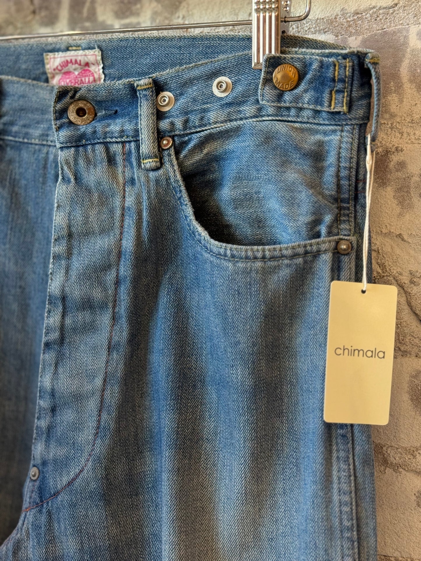 Unisex 13oz Wide Width Adj. Pants - Smoky Light - DUNE + SALT