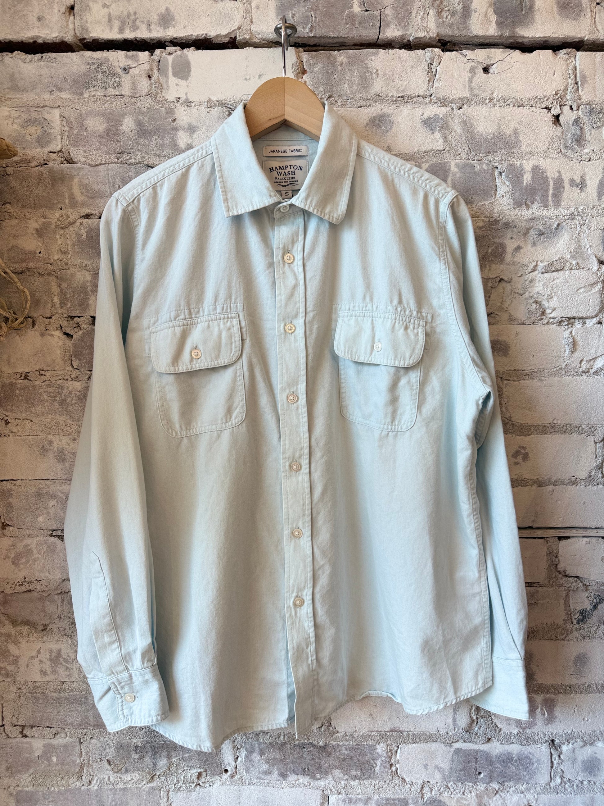 Laguna Shirt - Chambray Sky - DUNE + SALT