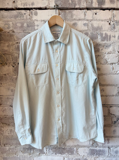 Laguna Shirt - Chambray Sky - DUNE + SALT