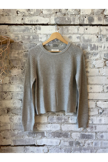 Raleigh Pullover - Heather Grey - DUNE + SALT