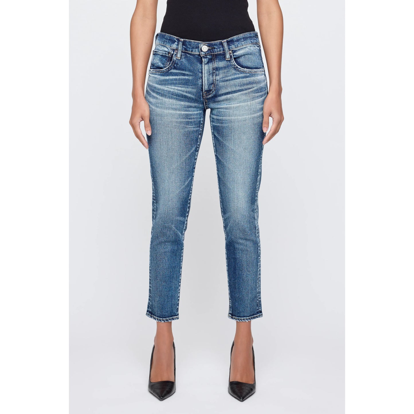 Raynham Skinny Jean - Blue - DUNE + SALT