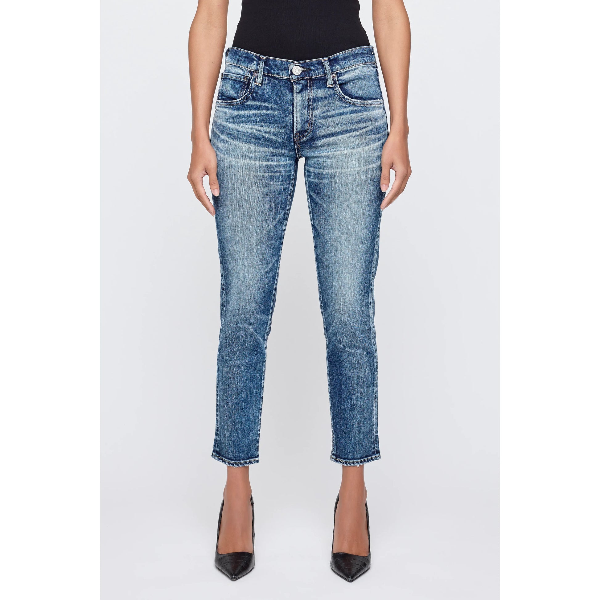 Raynham Skinny Jean - Blue - DUNE + SALT