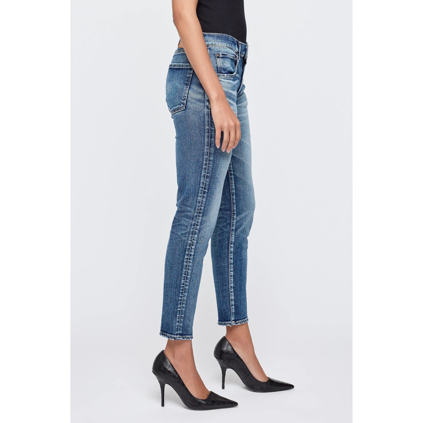 Raynham Skinny Jean - Blue - DUNE + SALT