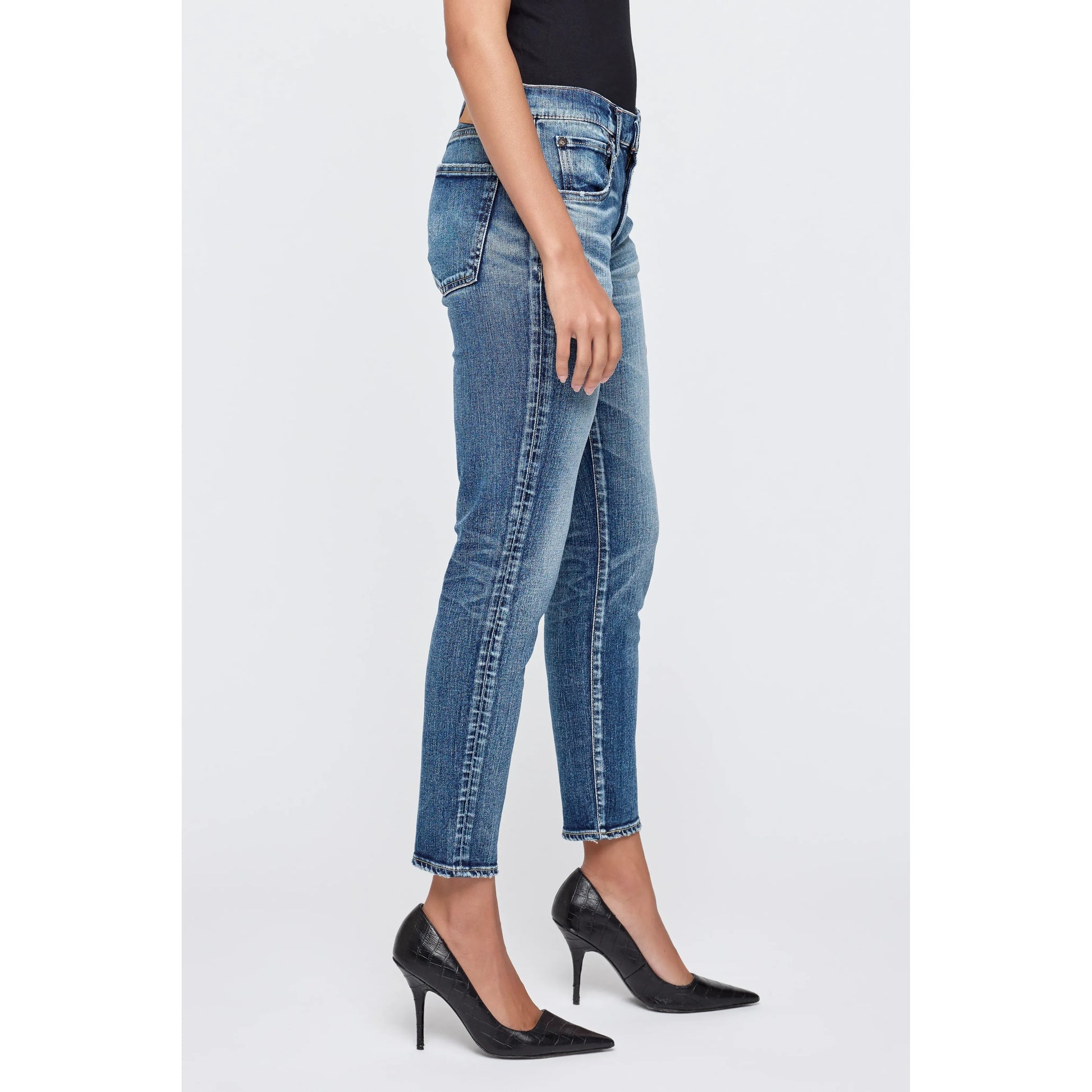 Raynham Skinny Jean - Blue - DUNE + SALT